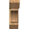 Ekena Millwork Legacy Slat Rough Sawn Bracket w/ Offset Brace, Western Red Cedar, 8"W x 24"D x 24"H BKT0806X24X24LEC06RWR - alternate 3
